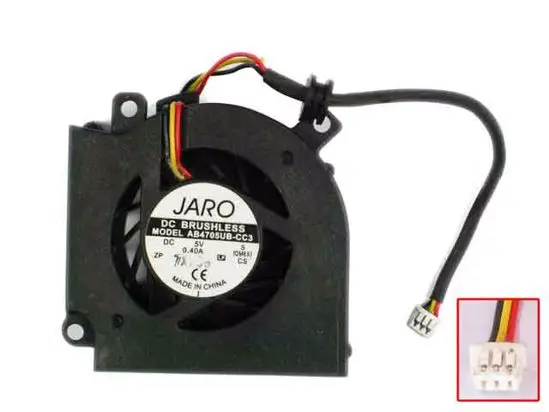 

3-проводной серверный вентилятор для ноутбука JARO AB4705UB-CC3 DC 5V 0.40A