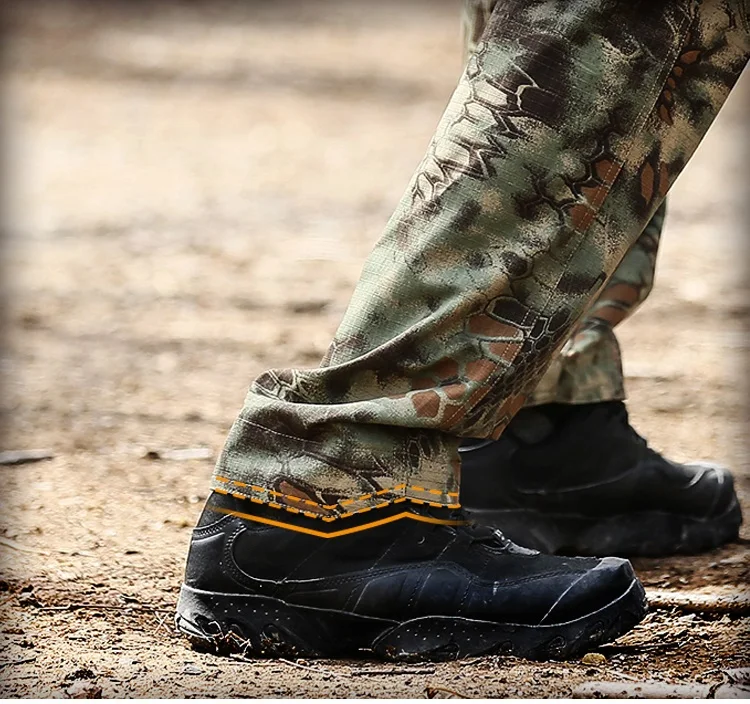 

Camouflage Tactical Pants Men Rip Stop Waterproof Military Army Combat Pants Male Soldier Airsoft Cargo Trousers