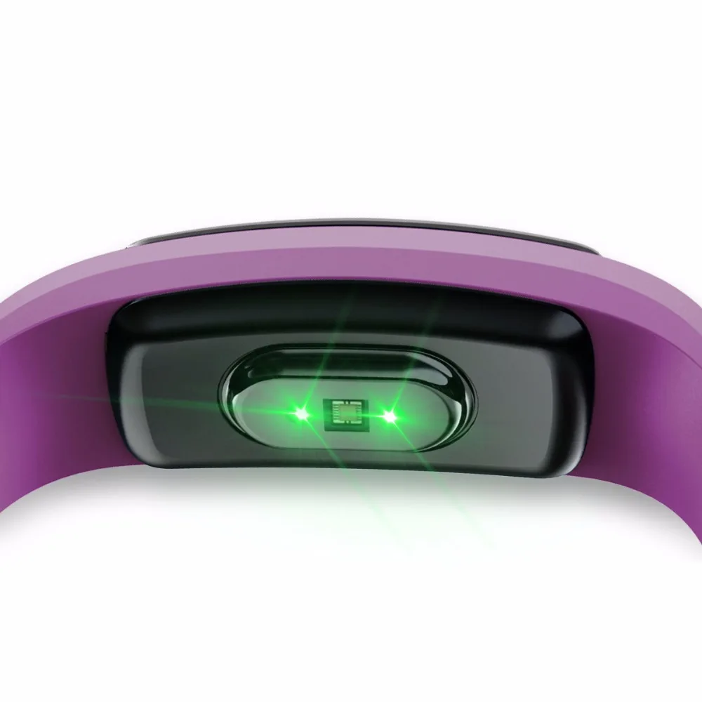 Смарт-браслет Smartch ID107Plus HR пульсометр монитор фитнес-браслет для здоровья трекер