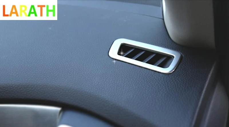 Для nissan Rogue X-Trail 2014 2015 2016 ABS хромированный Кондиционер AC вентиляционные крышки