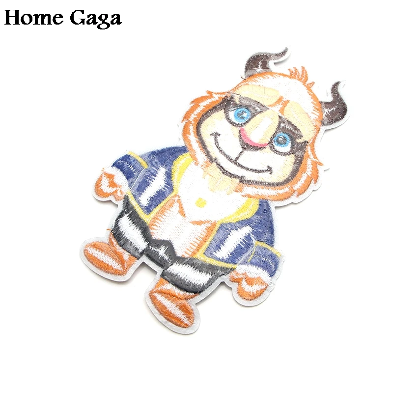 Homegaga нашивки "Красавица и Чудовище" Сделай сам вышитые значки железные для шитья одежды аппликация аксессуары наклейка D1830