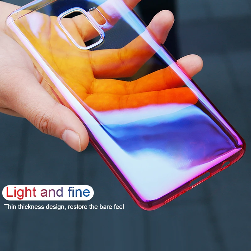 RZP жесткий чехол для телефона Samsung Galaxy S8 S9 Plus Note8 Note9 PC задняя крышка бампер на SAMSUNG 9