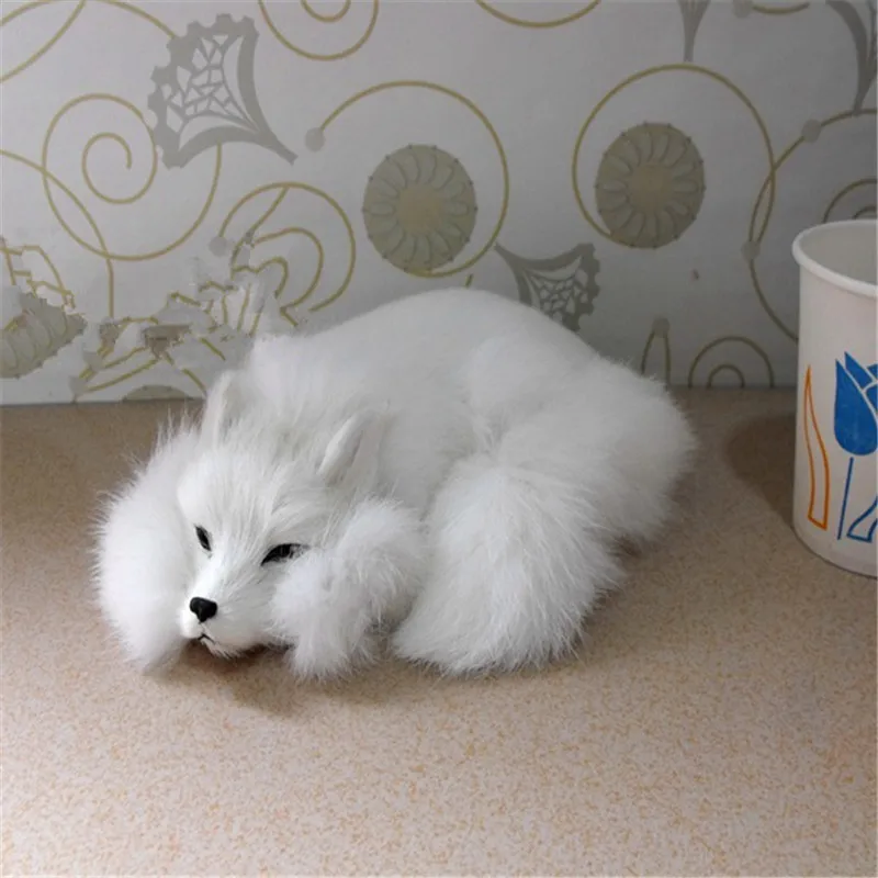 Креативные подарки на день Святого Валентина реалистичные поделки с белой лисой