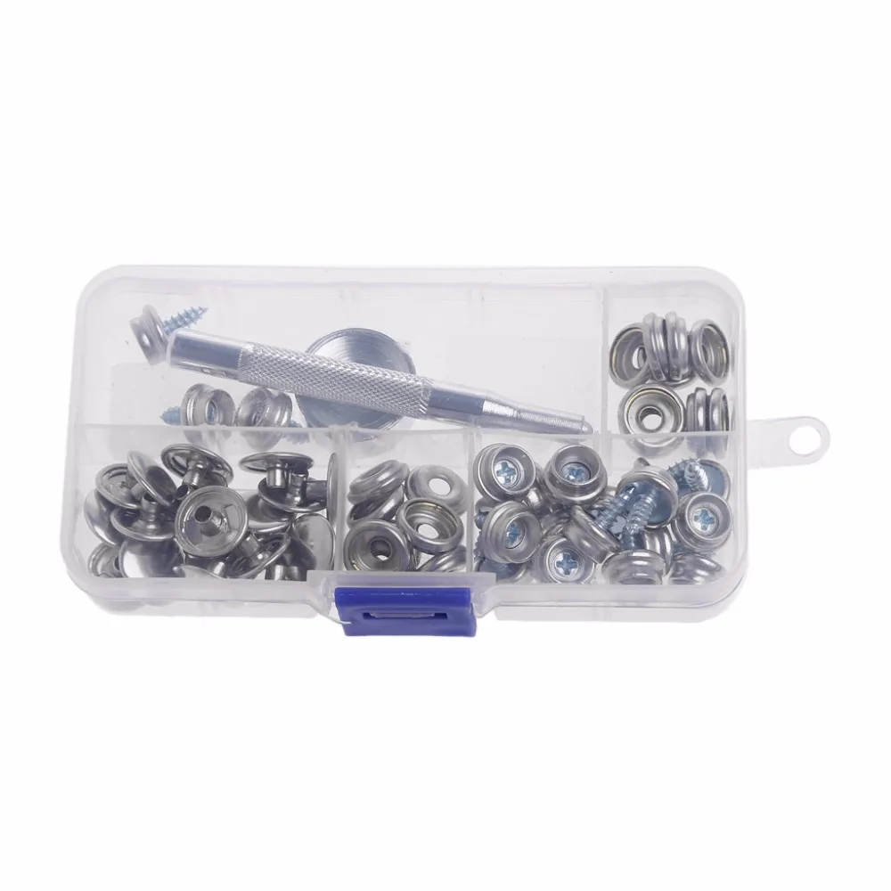 62 шт./компл. железная лодка морская холщовая ткань защелкивающаяся крышка детали