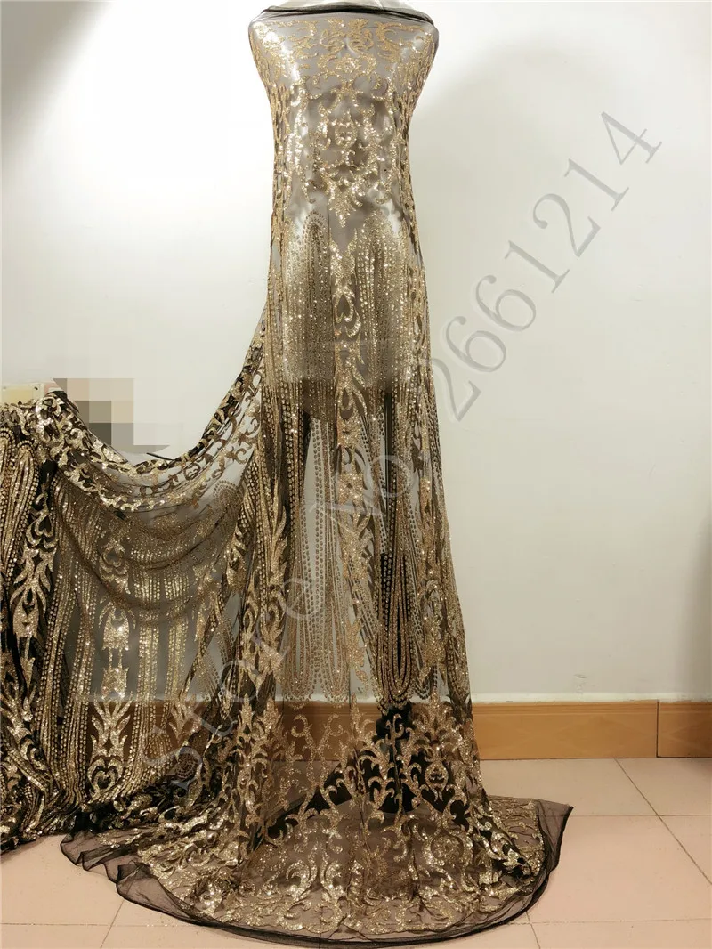 Новый Узор африканская французская кружевная ткань высокое качество