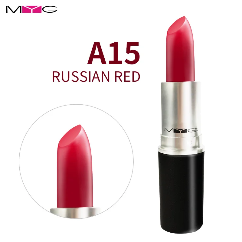 Матовая помада для макияжа MYG 12 шт. Ruby Woo пожалуйста меня русская красная медовая