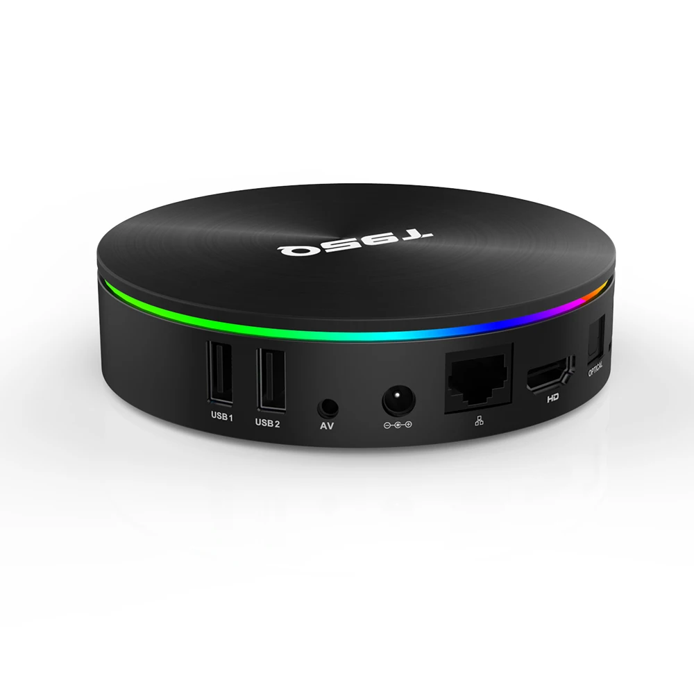 T95Q ТВ Box Android 8 1 4 ядра 4G 32 г S905X2 Двойной Wi Fi К 3D Bluetooth 0 H.265 Smart телеприставки HDMI 2 1080 P 100