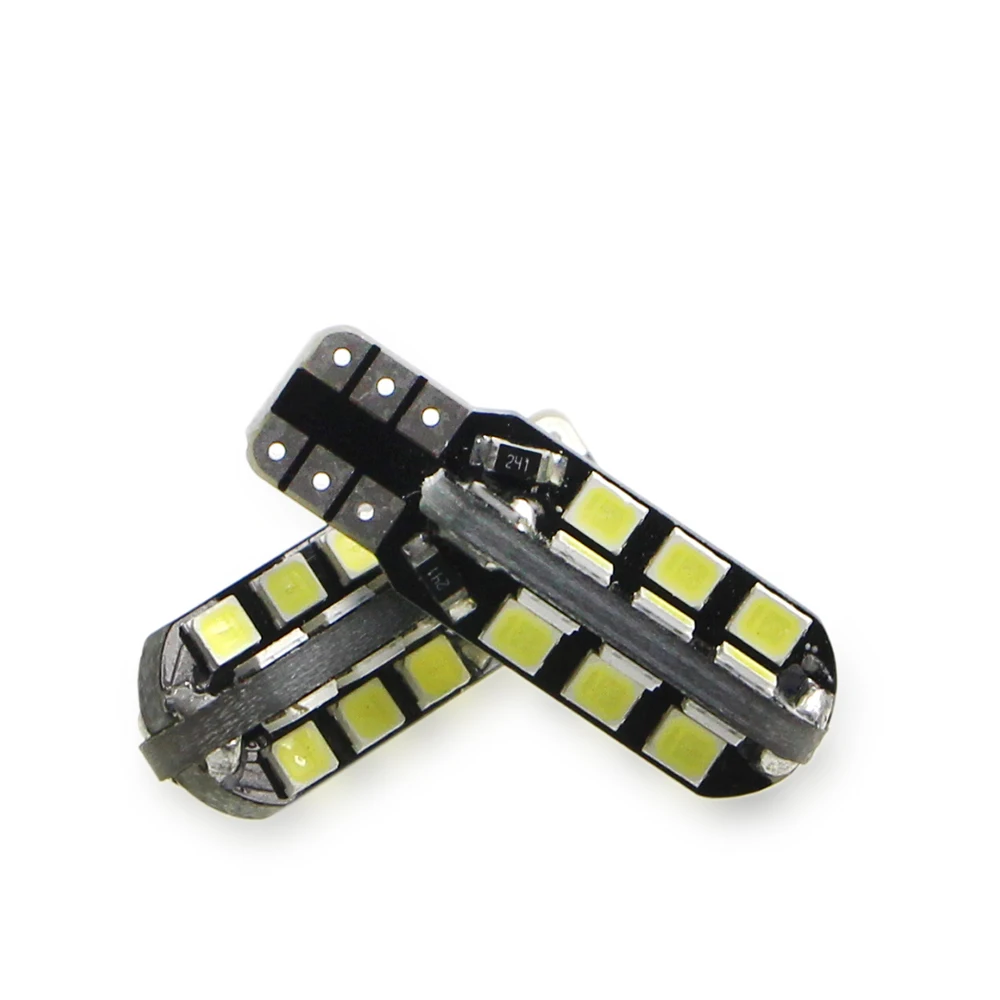 KEIN 6 шт. автомобильный Стайлинг w5w led t10 24SMD 2835 12 В авто боковые клиновидные лампы