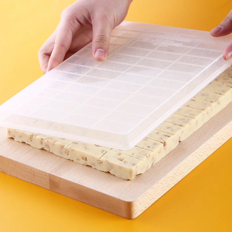 6 шт. DIY Форма для нуги силиконовая форма не Противоскользящий коврик деревянный