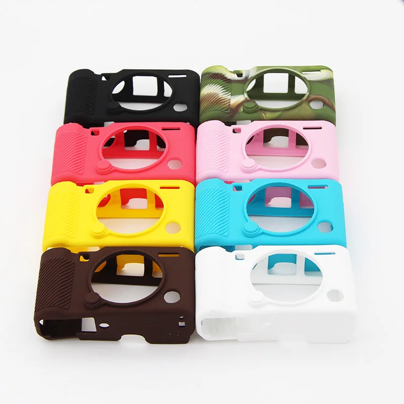 Мягкий силиконовый резиновый защитный корпус для камеры чехол сумка кожа FujiFilm Fuji