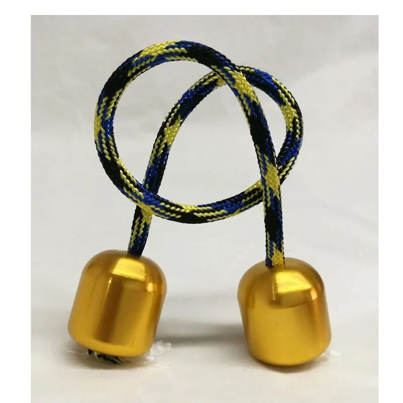 Алюминиевый сплав Круглый Красочный Begleri Непоседа игрушка волнение бусины палец мастерство Паракорд стресс игрушка - Цвет: NO3