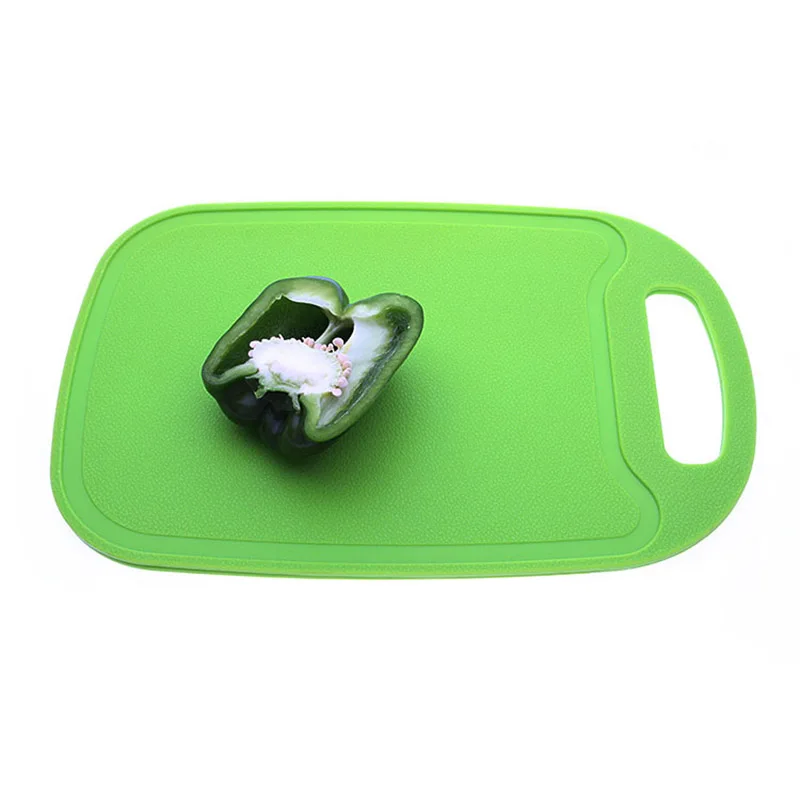 Chopping Blocks cutting board Green household non-slip leak-proof juice mini cut fruit kitchen tools |