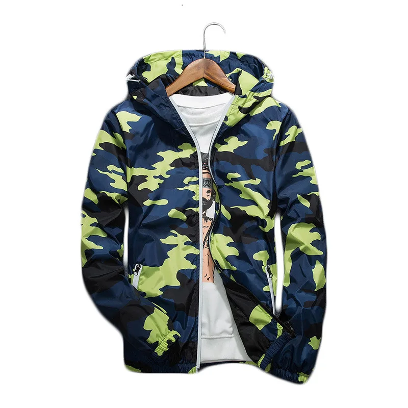 Новинка 2017 года Осень и весна Для мужчин куртка Повседневное Куртка Верхняя