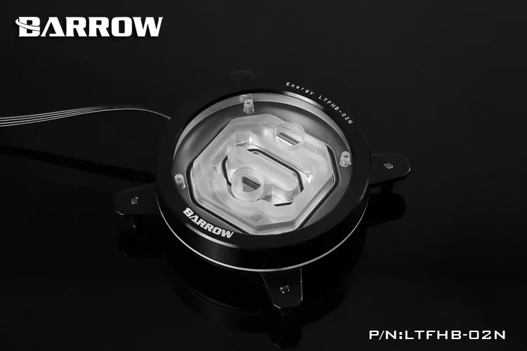 Barrow LTFHB-02N для водяного блока процессора Lga115x LRC RGB v1 акриловый 0 2 мм микрорежущий