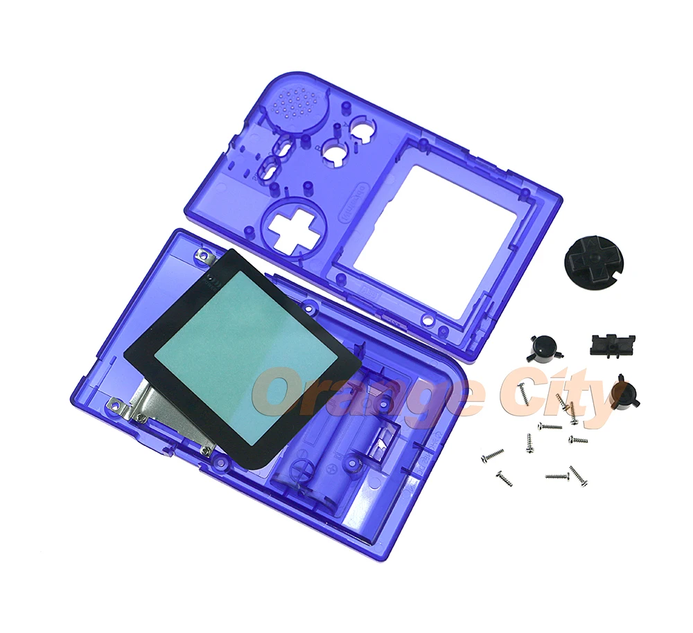 ChengChengDianWan чехол накладка с кнопками и наклейкой для Gameboy Pocket GBP накладка|case cover|case
