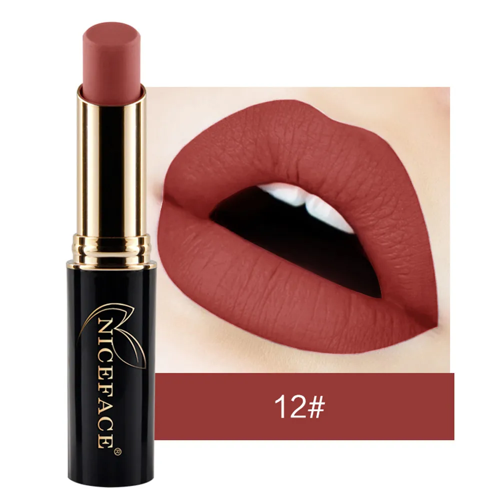 Multicolor Labiales набор новое белье для губ Матовая жидкая губная помада Водонепроницаемая блеск макияж 12 оттенков - Цвет: Multicolor