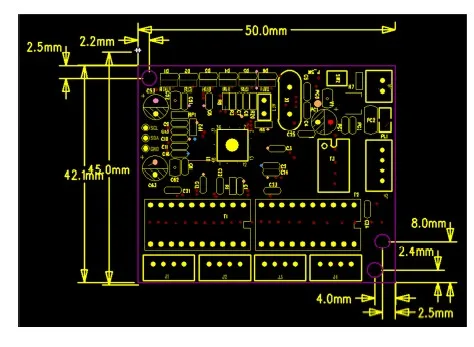 Мини PBCswitch модуль управления воспроизведением OEM Размер 5 портов Сетевые
