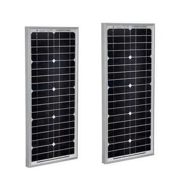 20 w Monocristallin Solar Panel 2 Pcs  Panneaux Solaire 12v 40w  Chargeur Batterie Voiture Camping-Car Caravane Solar Battery