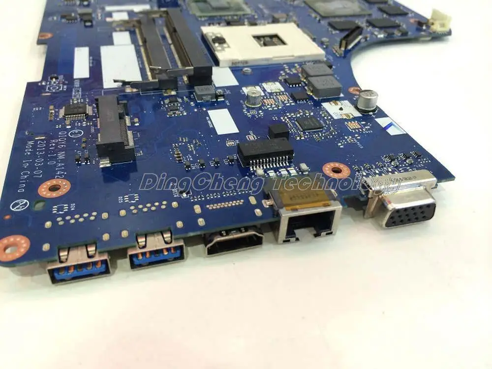 Ноутбук Материнская Плата/mainboard для Lenovo y500 QIQY6 NM-A142 DDR2 с 750 М N14P-GT1A2 видеокарта 100%