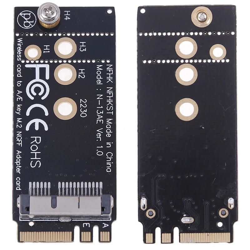 

BCM943602CS WiFi Wireless Card to NGFF M.2 Key A/E Adapter for Mac OS