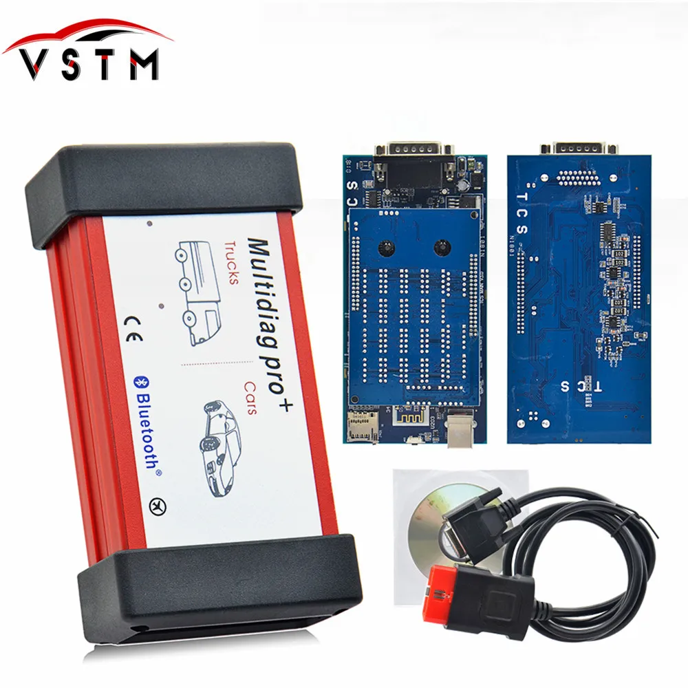 Лидер продаж Интерфейсный сканер Multidiag Pro + TCS OBDII 2014 R2/3/2015.R3/2016.R1 диагностический