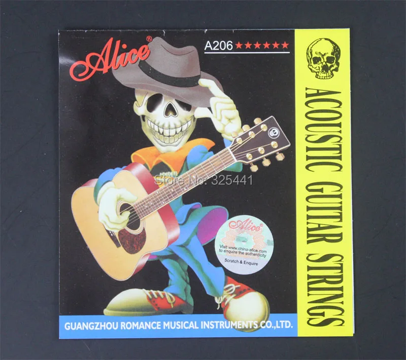 20 Sets Lot Alice A206 Great Tone Long Life Stainless Steel Phosphor Bronze Acoustic Guitar Strings | Спорт и развлечения