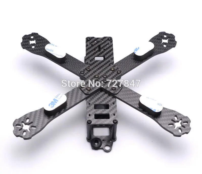 QAV-R 220 мм DIY мини-Дрон FPV из чистого углеродного волокна Квадрокоптер Cross Racing Quadcopter