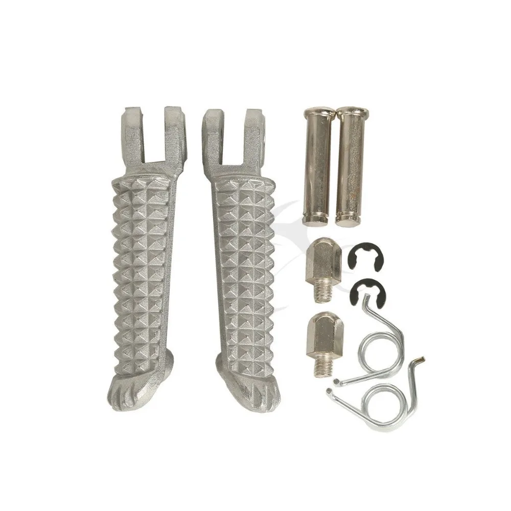 

Motorcycle Front Foot pegs Footrests For YAMAHA YZF R1 1998-2014 R6 1999-2012 YZF600 R6S 2003-2008