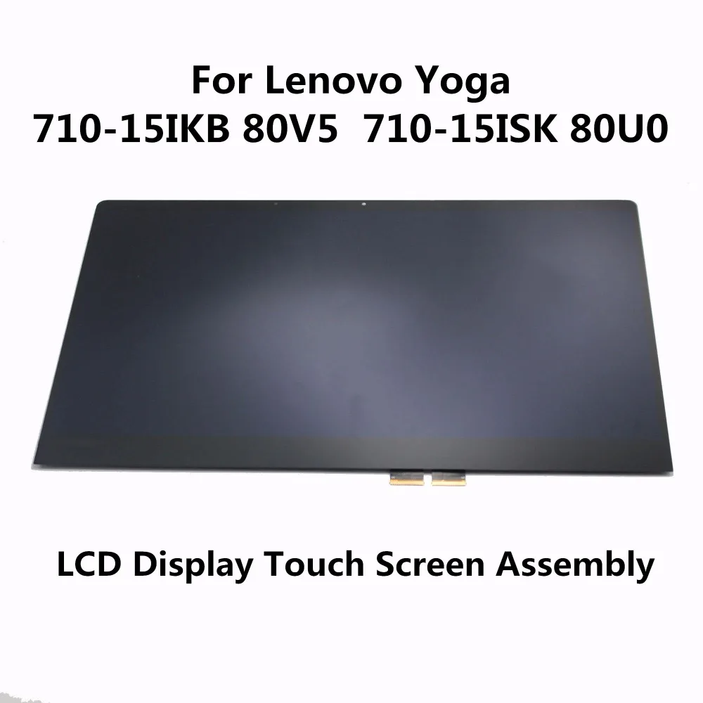 ЖК-дисплей 15 6 дюйма для Lenovo 710-15ISK сенсорная стеклянная панель дигитайзер в сборе