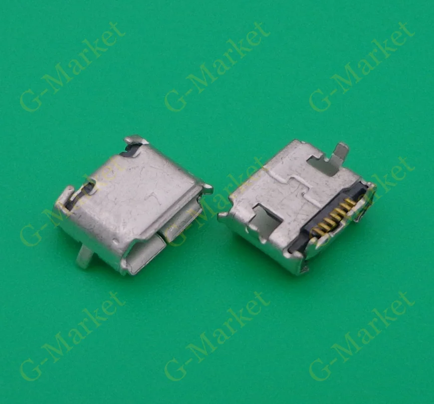 5 шт. разъем для зарядки сотовых телефонов Samsung B7300 I8330 M8910 M900 S8500 Wave (7 контактов micro