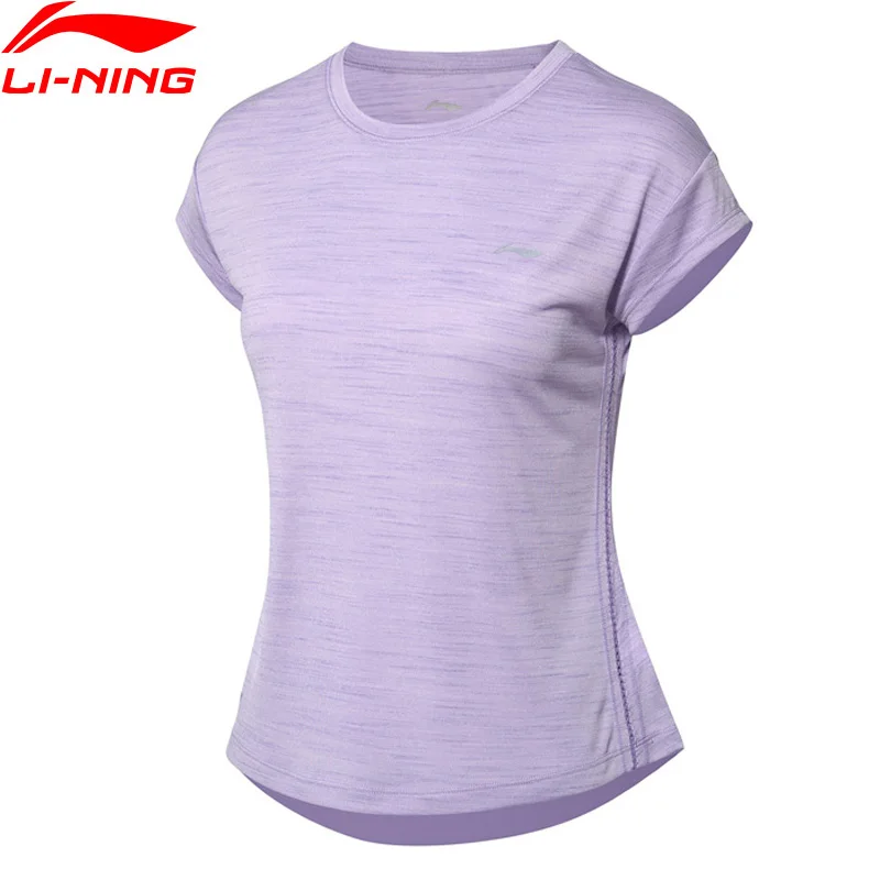 Женская Спортивная футболка Li Ning из дышащего полиэстера с подкладкой li ning ATSP094