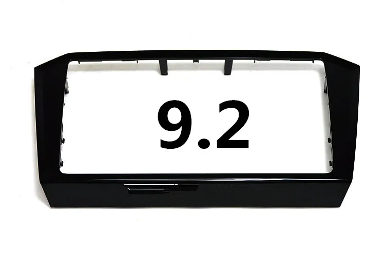 9.2-inch Для VW Passat B8- MIB 3 CD коробка отделка черная краска - Цвет: 9.2-inch
