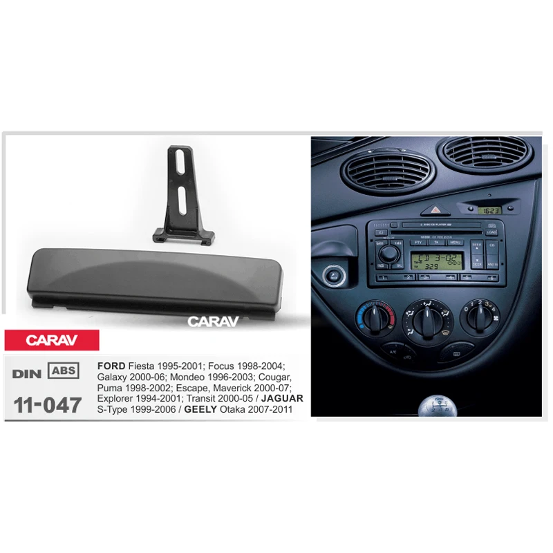 Радиоприемник для FORD Fiesta Focus JAGUAR S Type GEELY Otaka два Din радио DVD стерео CD панель