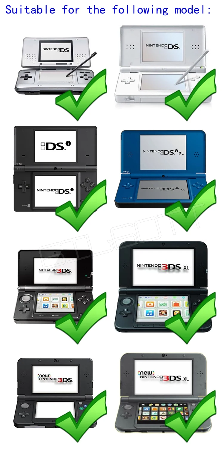 Стилус Сенсорный для Nintendo DS Lite DSi 3DS NEW 3DS XL LL, черный (art.: 7a4164fb7) - 7a4164fb7