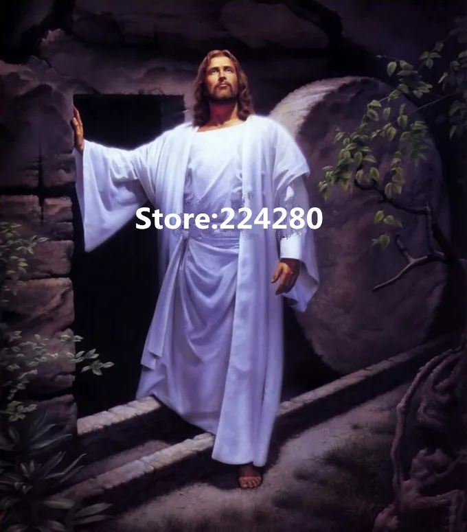 Рукоделие вышивка крестиком 14CT без принта христианство Иисуса людей для вышивки