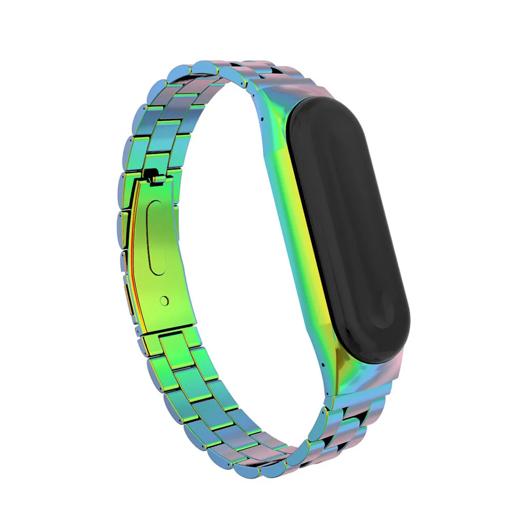 Ремешок для часов XiaoMi Mi Band 3 роскошный браслет из нержавеющей стали ремешок S. 25 |