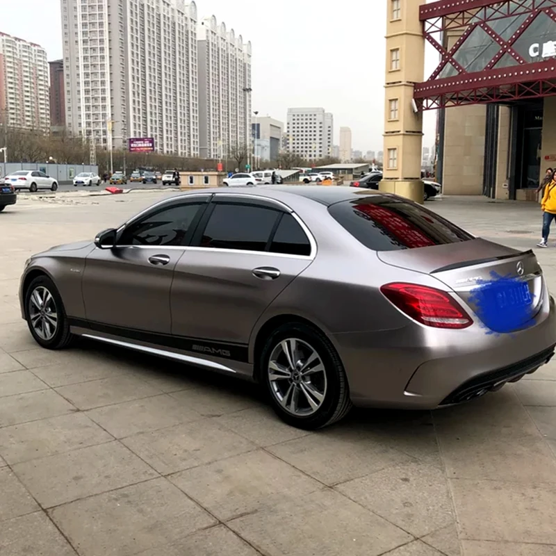 Спойлер для W205 C180 C200 C260 C280 C300 C63 заднее крыло автомобиля материал ABS Праймер цвет