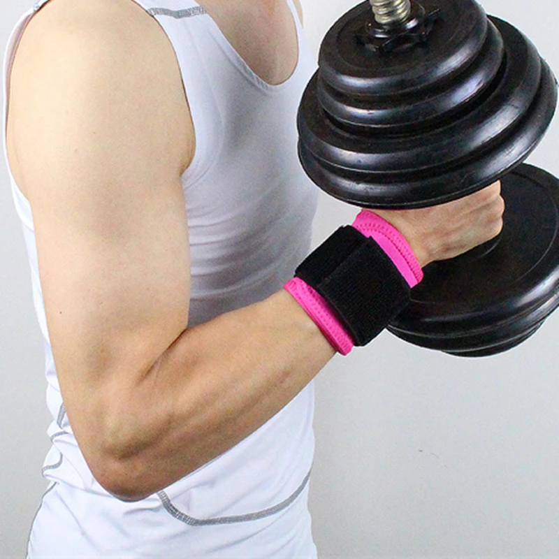 Из 2 предметов Бесплатная Регулируемый Для мужчин женщин спортивный напульсник