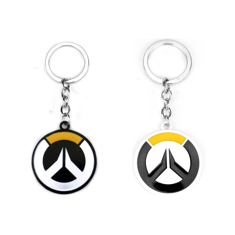 Overwatch Брелки Горячие онлайн игры аниме Ow брелки Overwatch герои логотип брелок кабошон брелок ювелирные изделия дропшиппинг