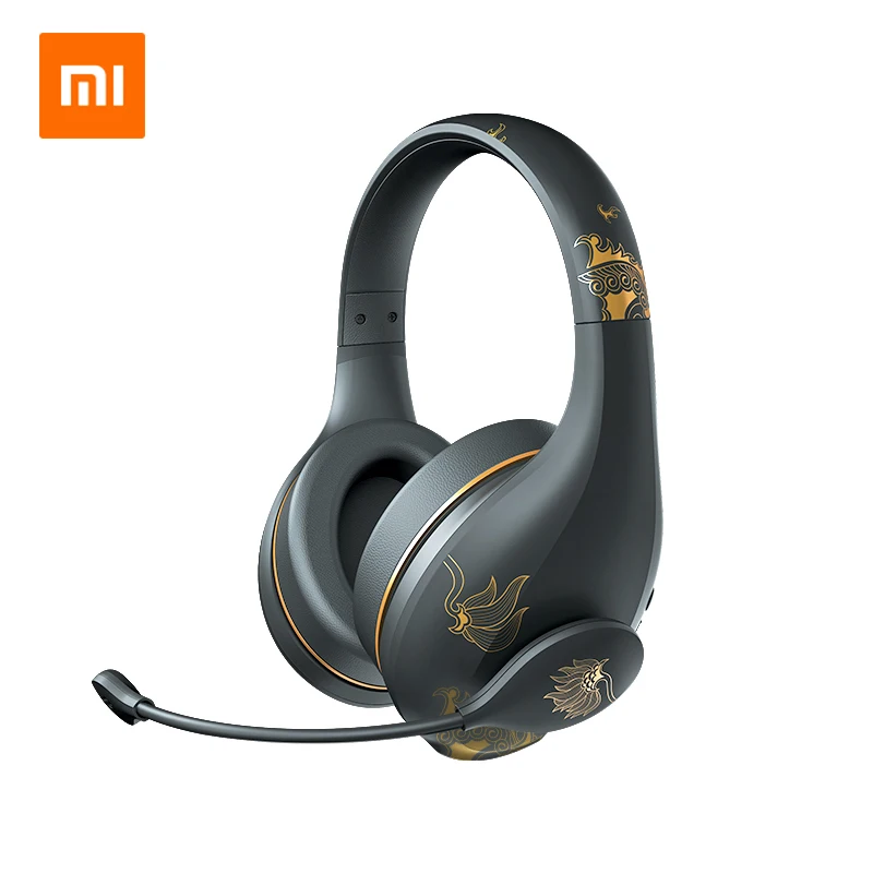 Imperial Palace Ver Xiaomi mi Проводные/беспроводные Bluetooth наушники караоке версия Высокая чувствительность mi C игровая гарнитура HD аудио 6 различных режимов звука - Цвет: Imperial Palace Ver