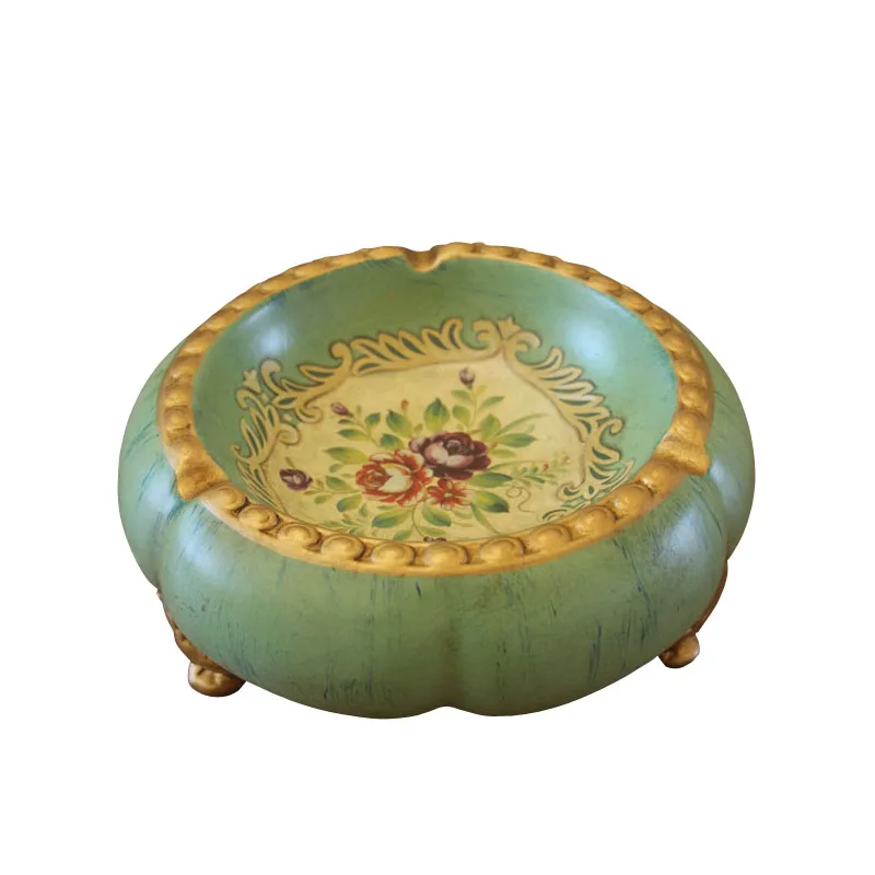 

ceramic ashtray Europe type restoring ancient ways do old tea table decoration decoration products Small fruit dish