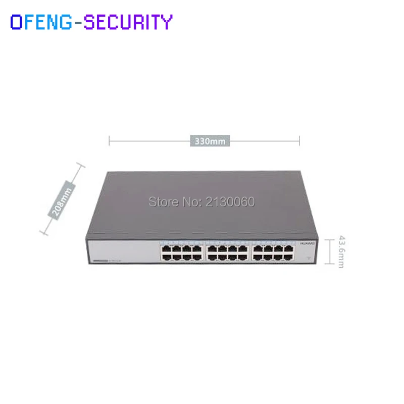 Оригинальный коммутатор Hua wei 24 Ethernet 10/100/1000 портов волоконный сетевой выключатель