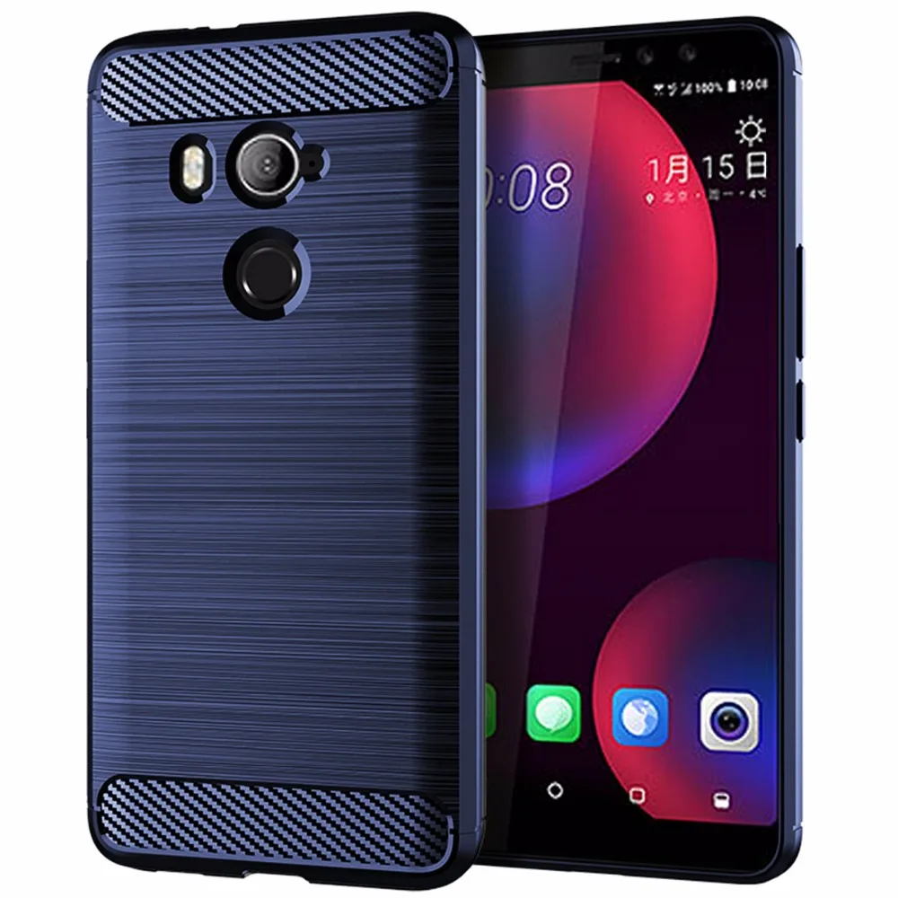 Для htc U11 глаза WIERSS Anti-fingerprint чехол для телефона плюс + жизни Slim Armor Fundas&gt | Мобильные
