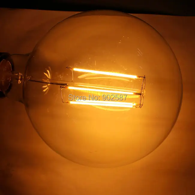 10 шт./лот Бесплатная G30 G95 220 В 110 E26 E27 g95 светодиодные лампы e27 5 Вт 8 Led Эдисон Ретро