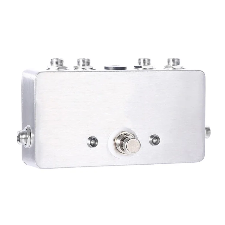 LPAB-Silver Ножной переключатель AB Box педали серебро петля Эффект педали для электрогитары педали запчасти - Цвет: LPAB-Silver
