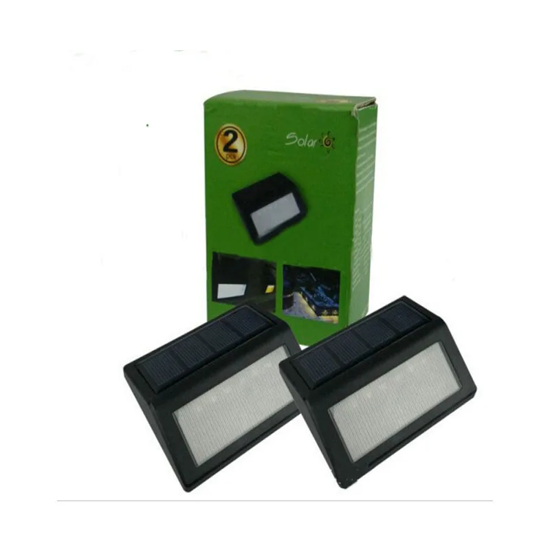 Led открытый беспроводной солнечной энергии PIR датчик движения свет Настенные