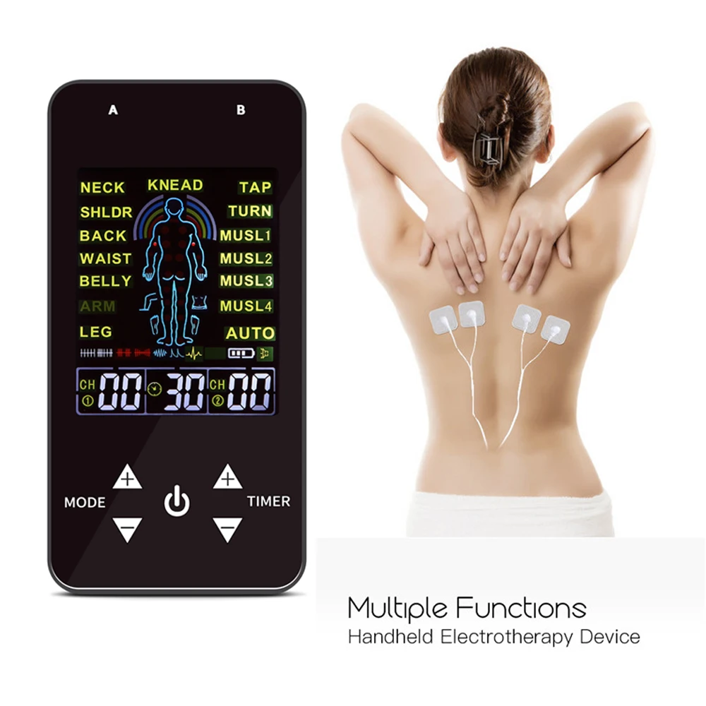Household Electrical Muscle Stimulator Multi-functional Digital Meridian Massager Low Frequency Pulse Acupuncture Therapy Machine