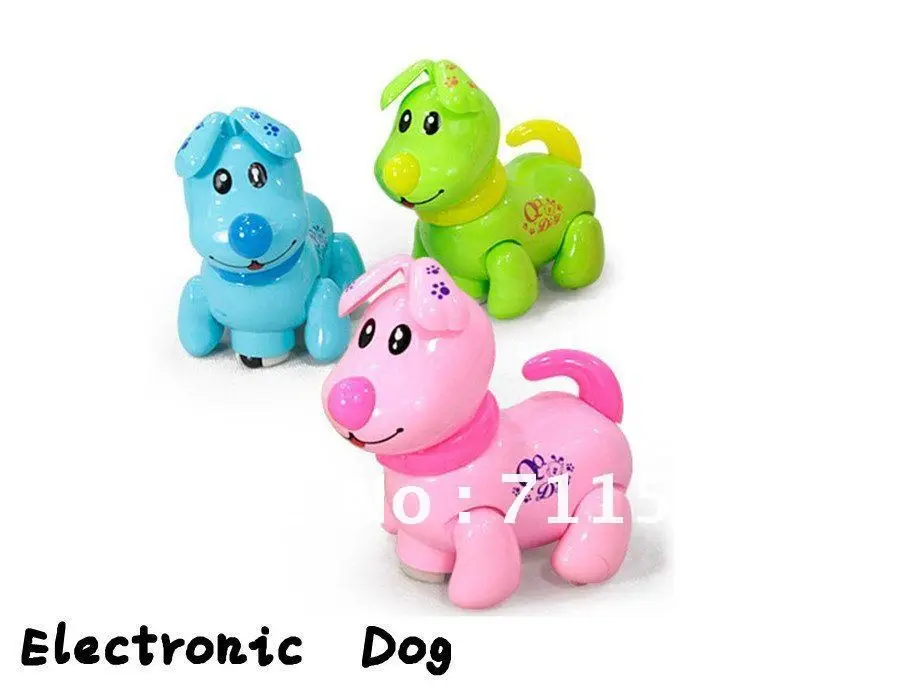 Электрический робот Собачка/электронная игрушка для домашних животных QQ с
