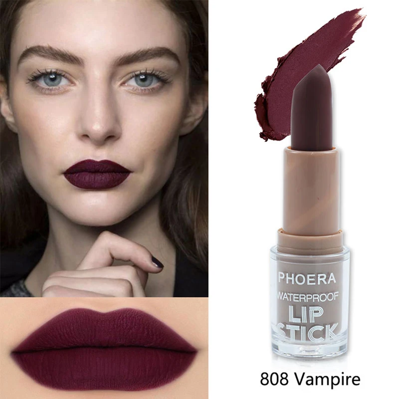 PHOERA Beauty для женщин розовые детские губы долговечная губная помада матовая