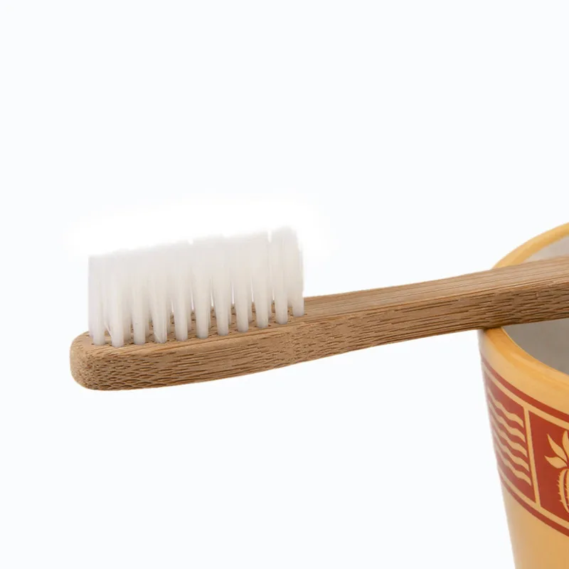 2 шт. Бамбуковая зубная щетка экологичный портативный очиститель языка гигиена